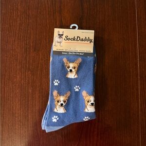 Blue Dog Socks